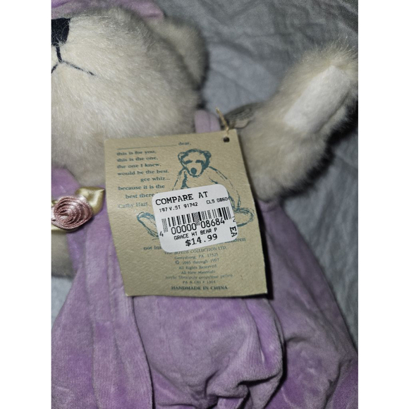Vintage The Boyds Bears Collection LTD "Grace Teddy Bear" #1364  11" New - Picture 5 of 9